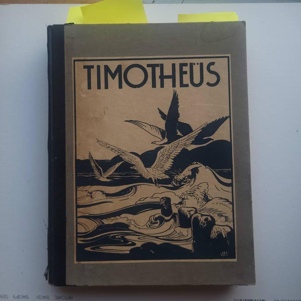 Voorhoeve, redactie - Timotheus , geillustreerd tijdschrift