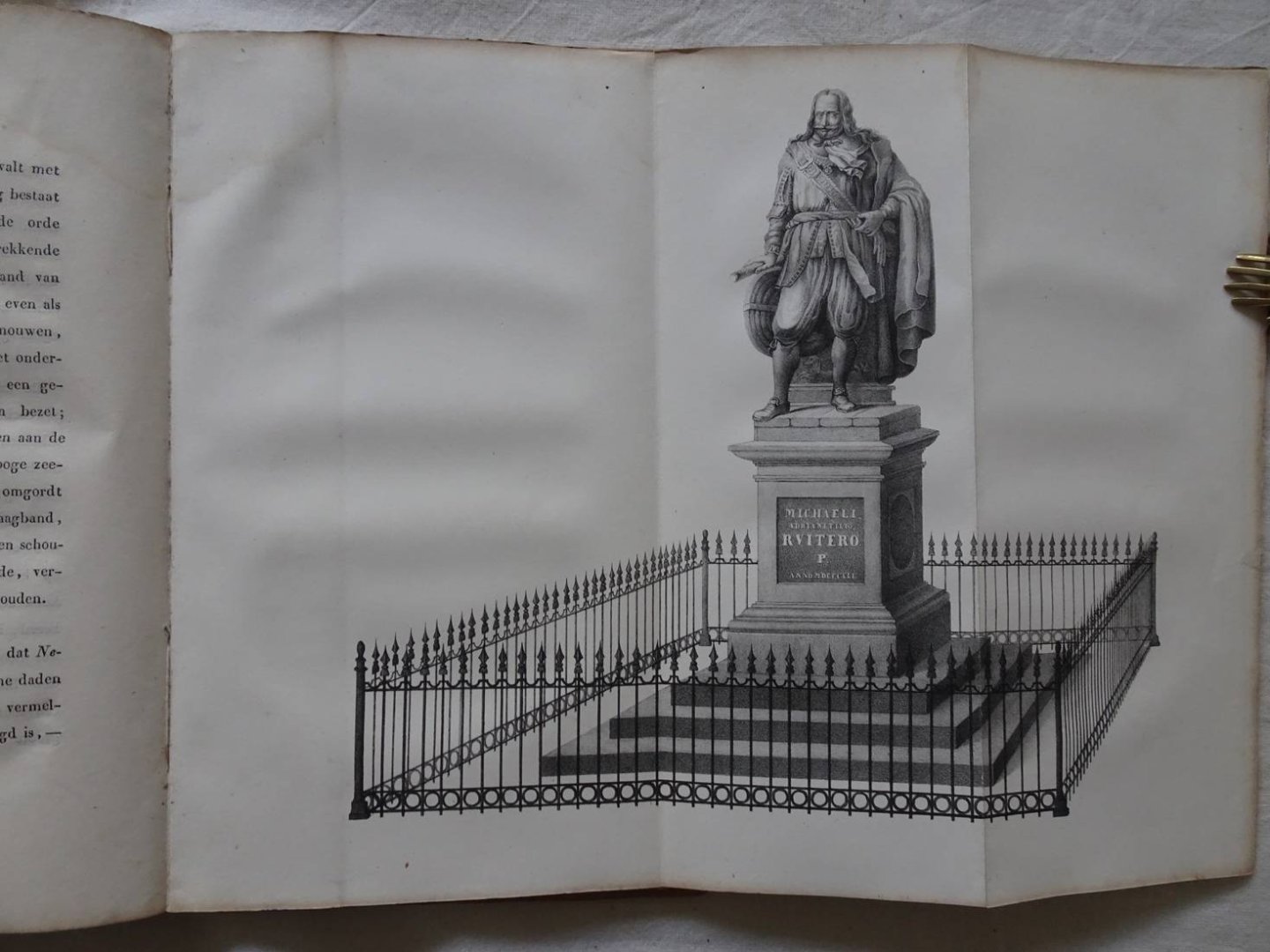 - Gedenkschrift der Oprigting van het Standbeeld voor M.A. De Ruijter, Plegtig Ontbloot te Vlissingen den 25 Augustus 1841. door de Commissie tot de Oprigting.