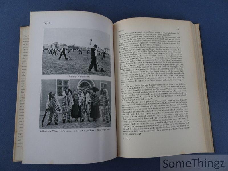 Fehrle, Eugen. - Feste und volksbräuche im Jahreslauf europäischer Völker.