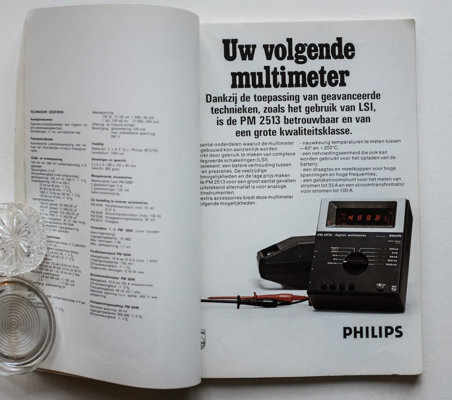 Philips Gloeilampenfabrieken Nederland n.v., Eindhoven - Catalogus Service meetapparaten