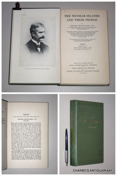 MAN, EDWARD HORACE, - The Nicobar Islands and their people.