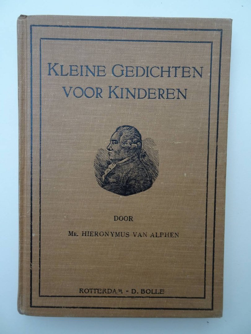 Alphen, Hieronymus van - Kleine Gedichten voor Kinderen.