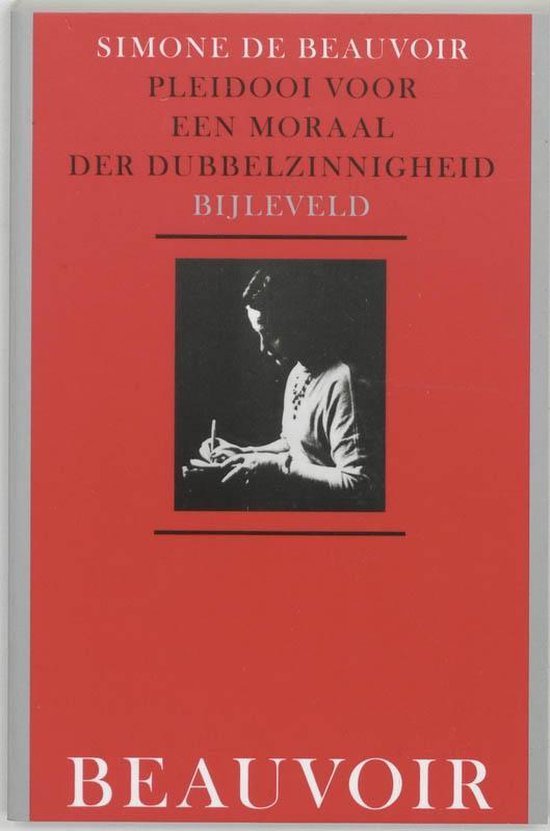 Simone de Beauvoir - Collectie Labyrint  -   Pleidooi voor een moraal der dubbelzinnigheid