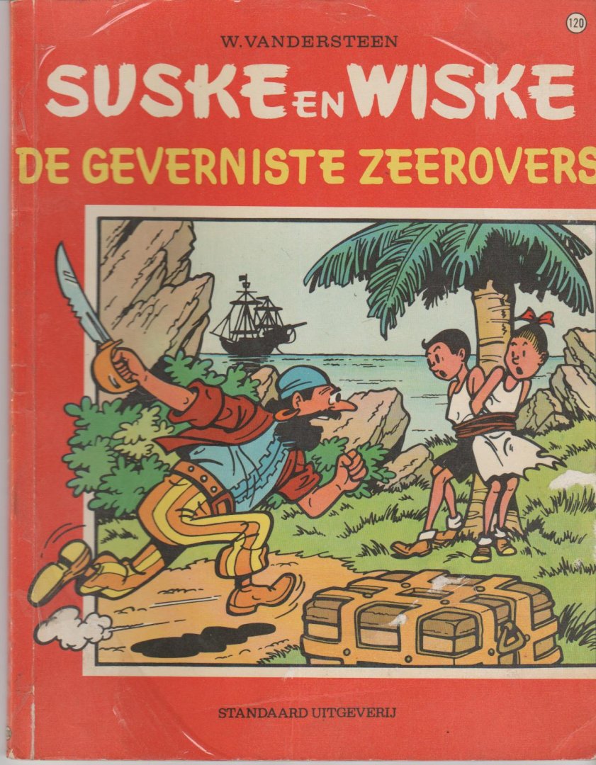 Vandersteen,Willy - Suske en Wiske 120 de geverniste zeerovers 1e druk