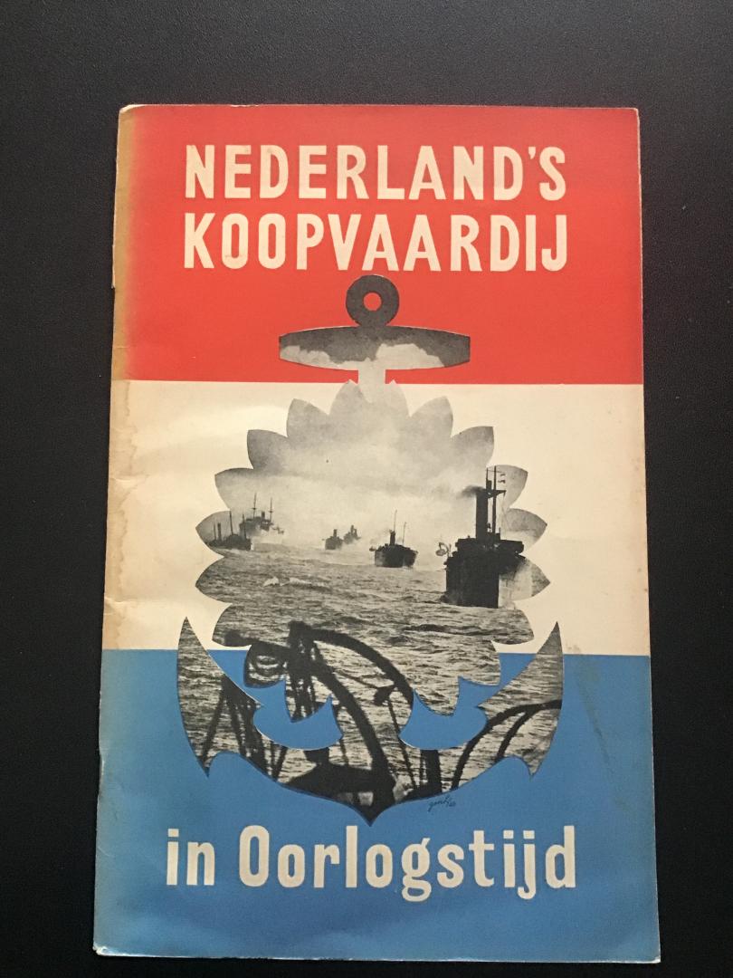 quarles van ufford w - nederland's koopvaardij in oorlogstijd