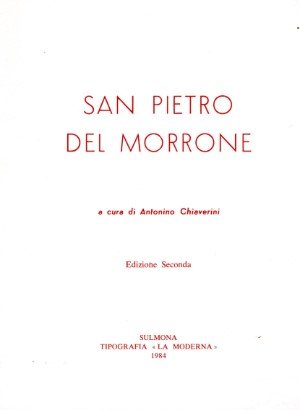 Antonino Chiaverini - San Pietro del Morrone
