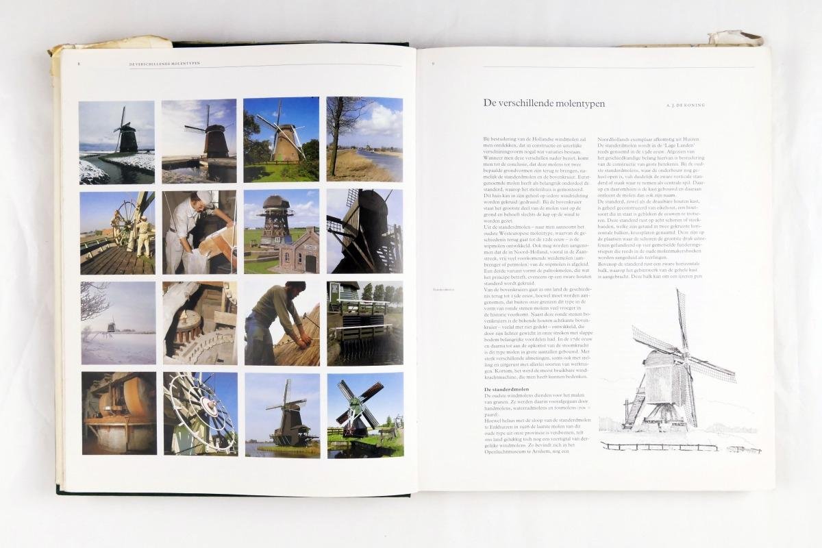 Diversen - Molens in Noord-Holland, inventarisatie van het Noord-Hollands molenbezit (4 foto's)