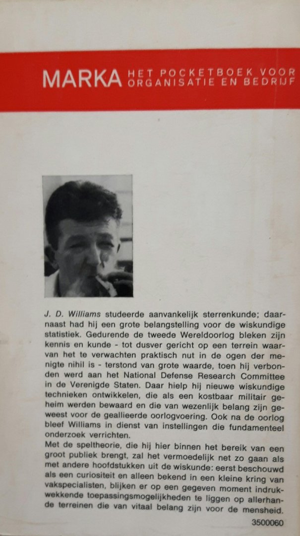 Williams, J.D. - Speltheorie