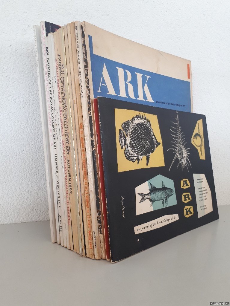 Blake, John E. - and others - ARK: The Journal of the Royal College of Art (16 issues)