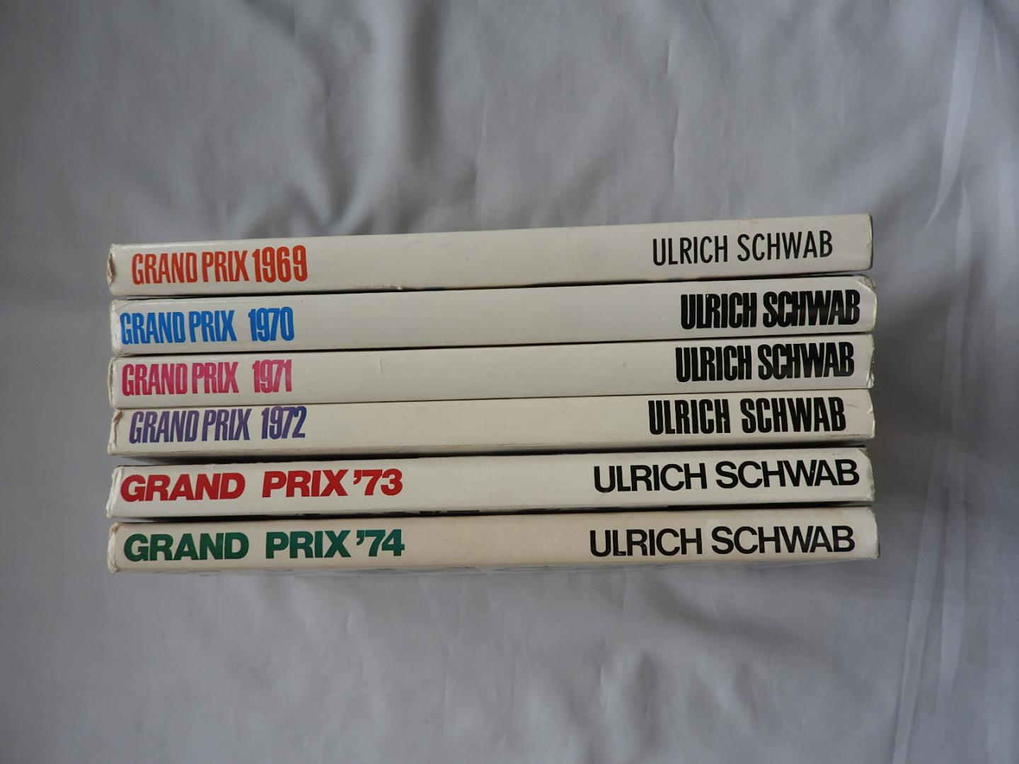 Schwab Ulrich U. - Grand Prix   De Races om het Wereldkampioenschap    69, 70, 71, 72, 73, 74, 80, 81, 82, 83, 84. - 1969. 1970. 1971. 1972. 1973. 1974. 1980. 1981. 1982. 1983. 1984.