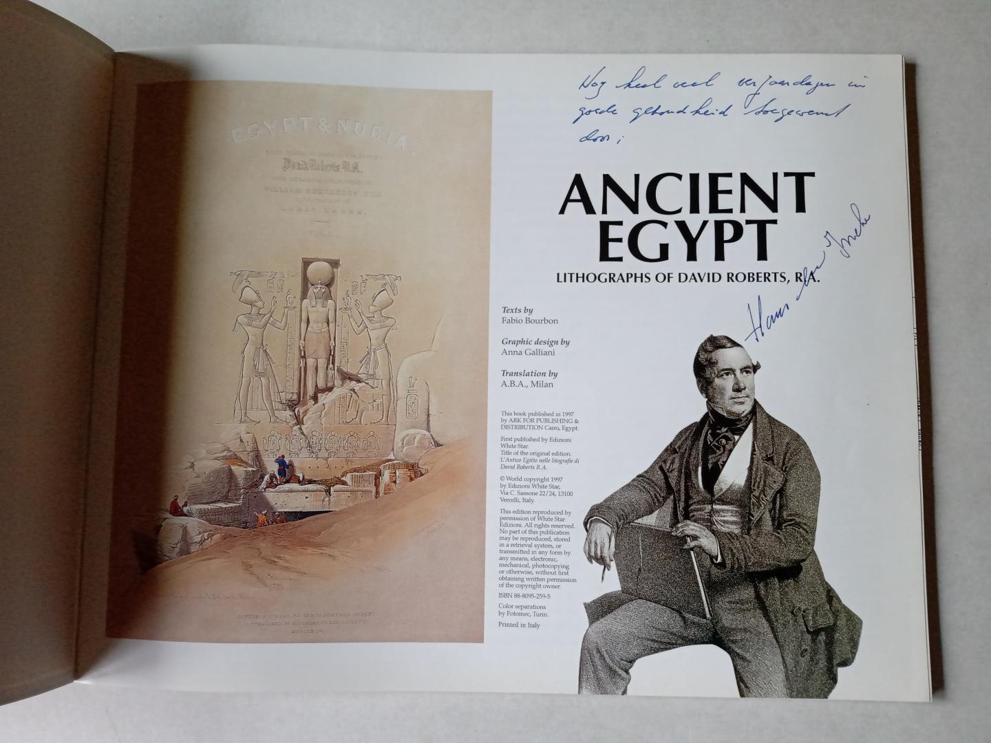 Fabio Bourbon - Ancient Egypt – lithographs of David Roberts, R.A.
