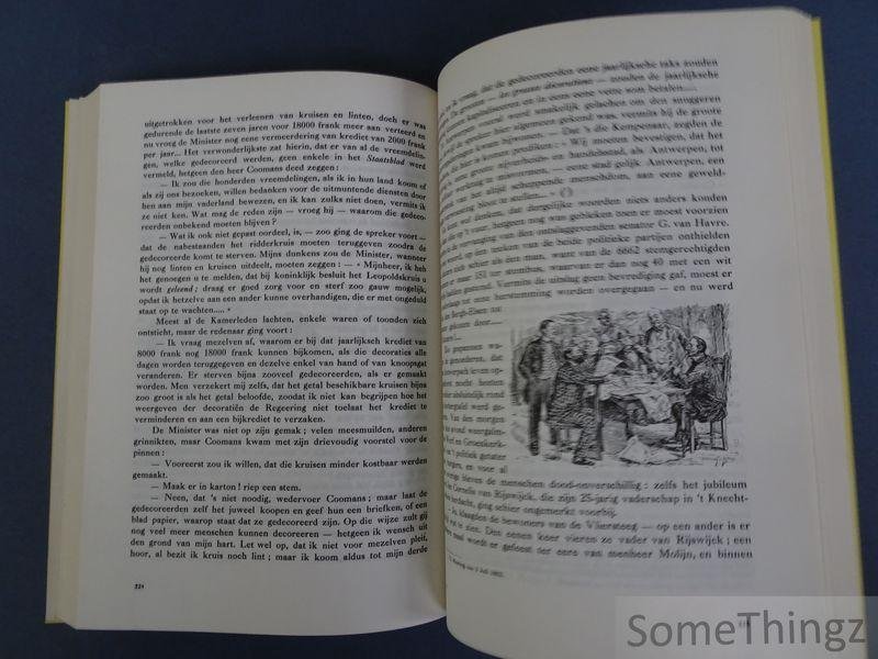 Poffé Edward. - Plezante mannen in een Plezante Stad. (Antwerpen tusschen 1830 en '80). Met 157 teekeningen van Lodewijk Van Aken en 14 portretten.