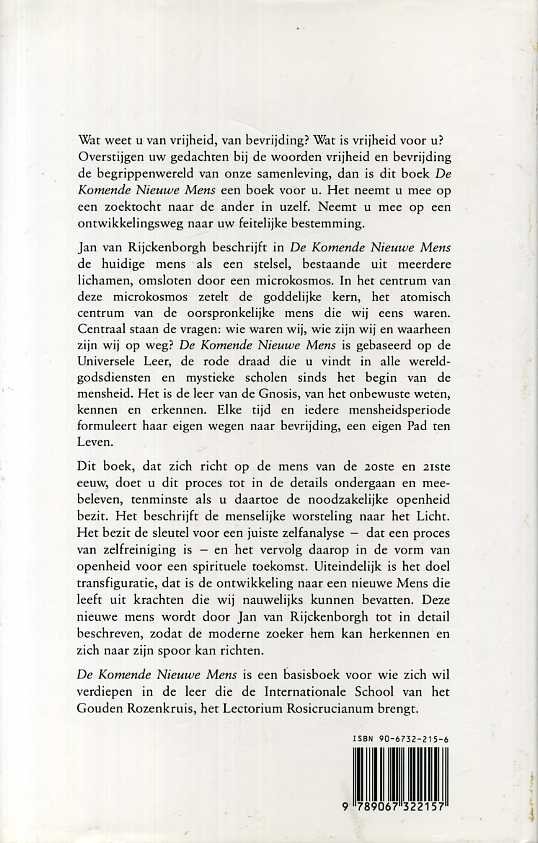Rijckenborgh, J. van - De komende nieuwe mens.