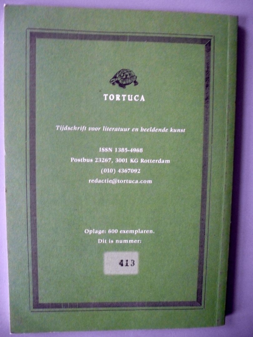 Bogaers, Paul, e.a. - Tortuca Literatuur & Beeldende kunst / MMXII 31