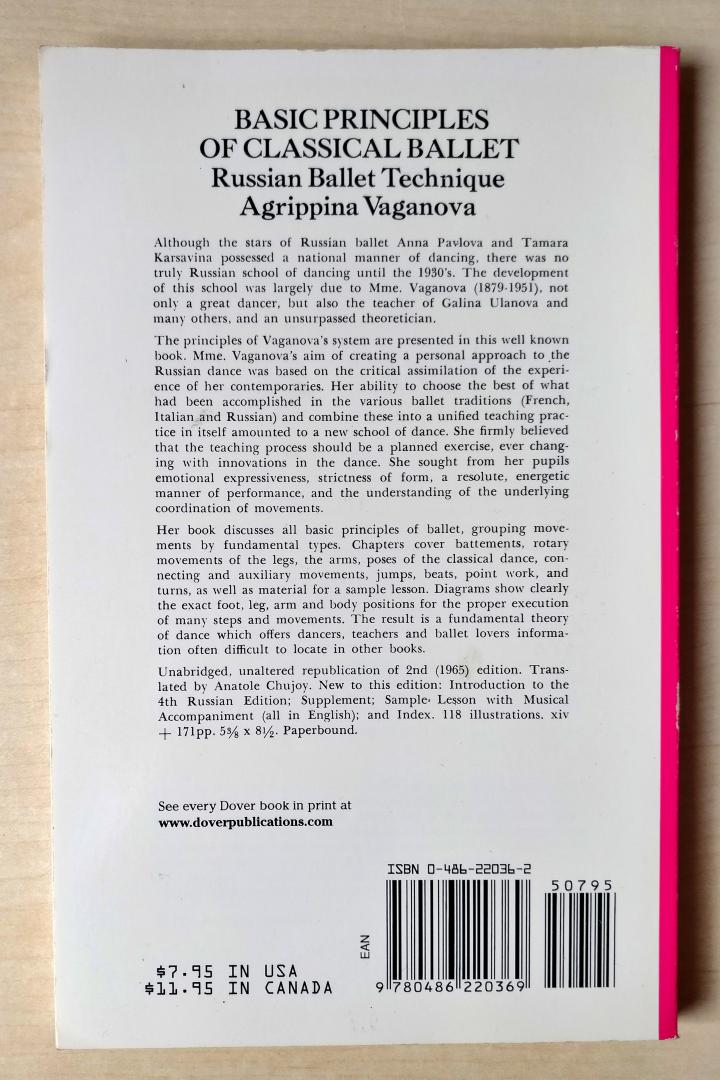 Agrippina Vaganova - Basic Principles of Classical Ballet - Russian Ballet Technique