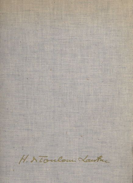 COOPER, DOUGLAS (Text) - Henri de Toulouse-Lautrec