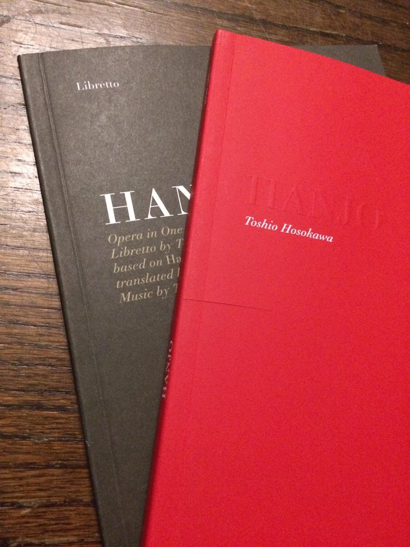 Toshio Hosokawa - Twee delen Opera boekjes; Hanjo