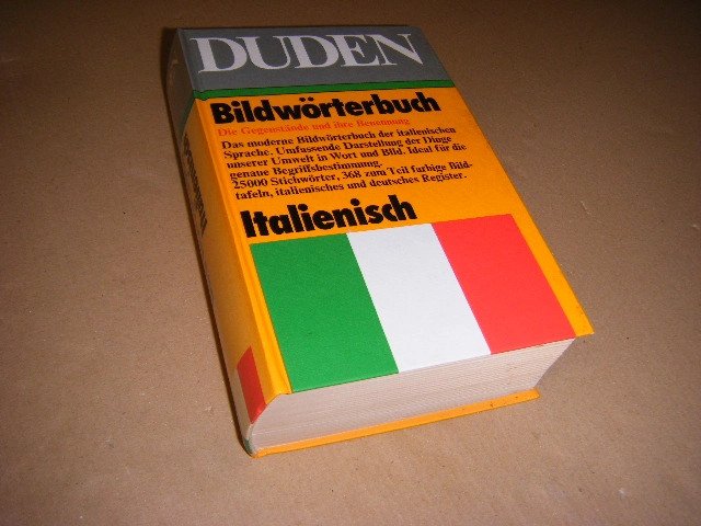 redactie - Duden Bildworterbuch Italienisch. Duden Italiano. Dizionario figurato