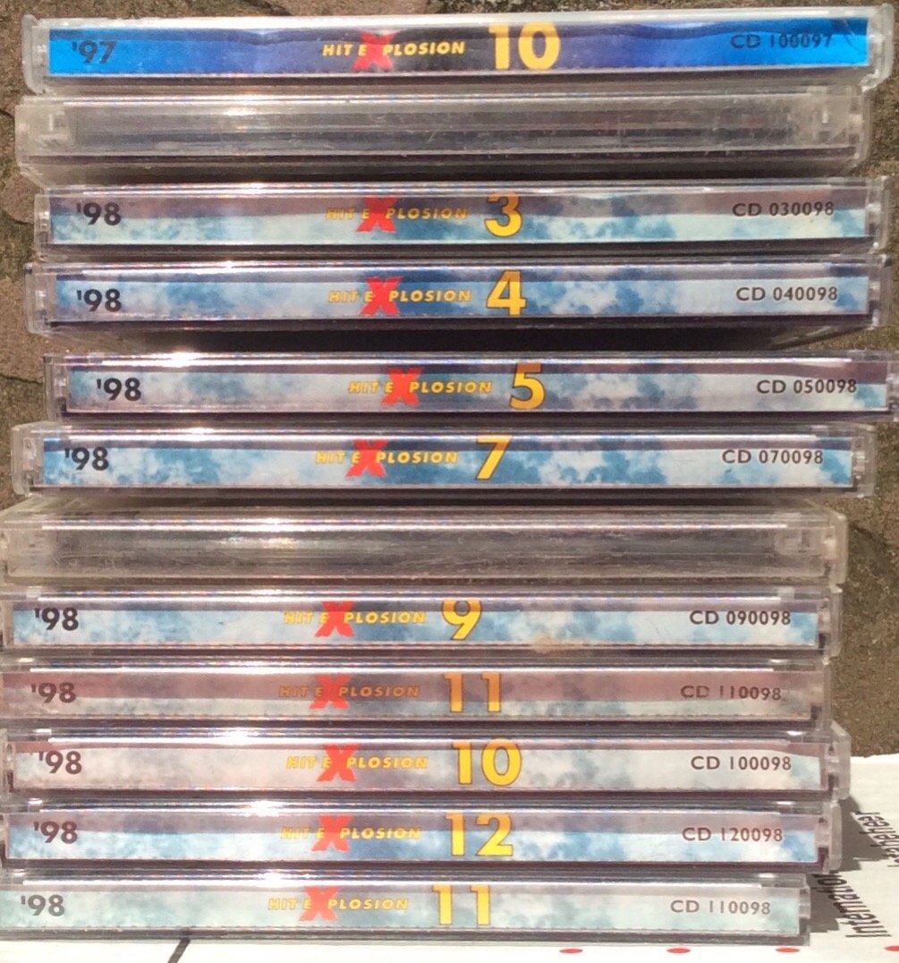 Hit Explosion - Hit eXplosion 11 dubbel CD’s uit 1997 en 1998