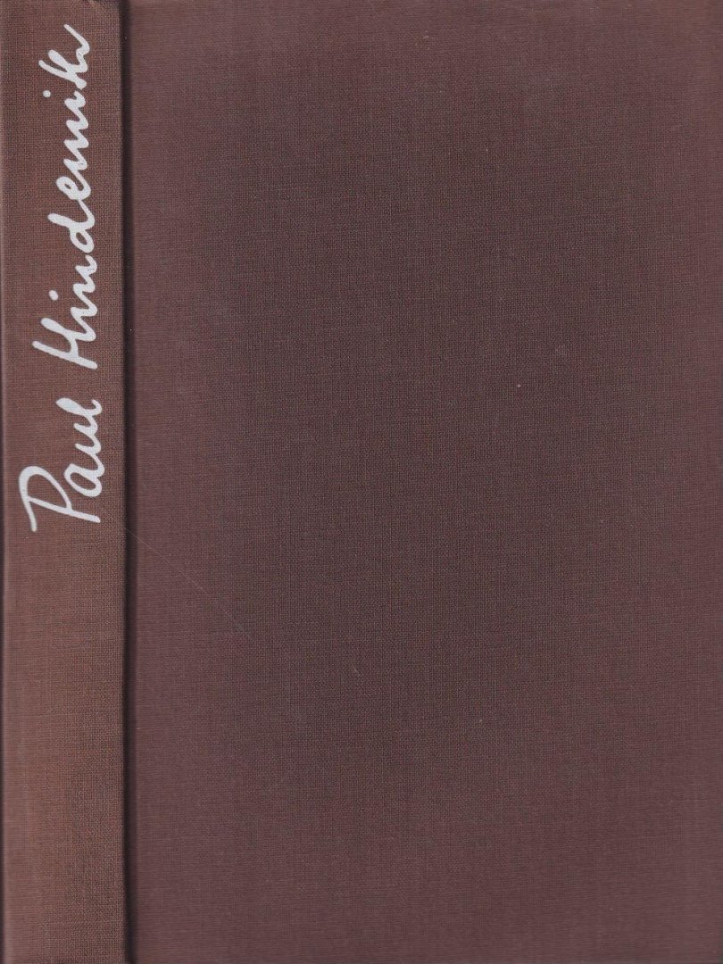 Briner, Andres - Paul Hindemith