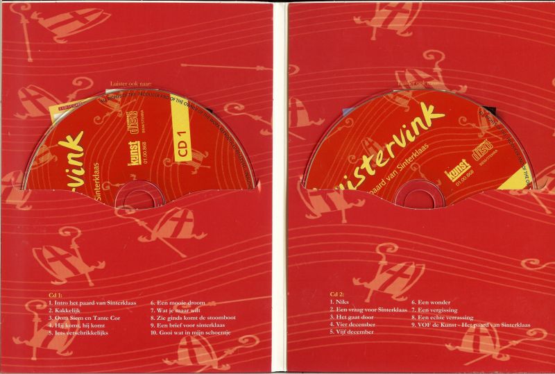 Bos, Tamara  .. Voorgelezen door de hoofd piet met muziek van VOF de kunst - Het paard van Sinterklaas. 2 CD - Luisterboek.