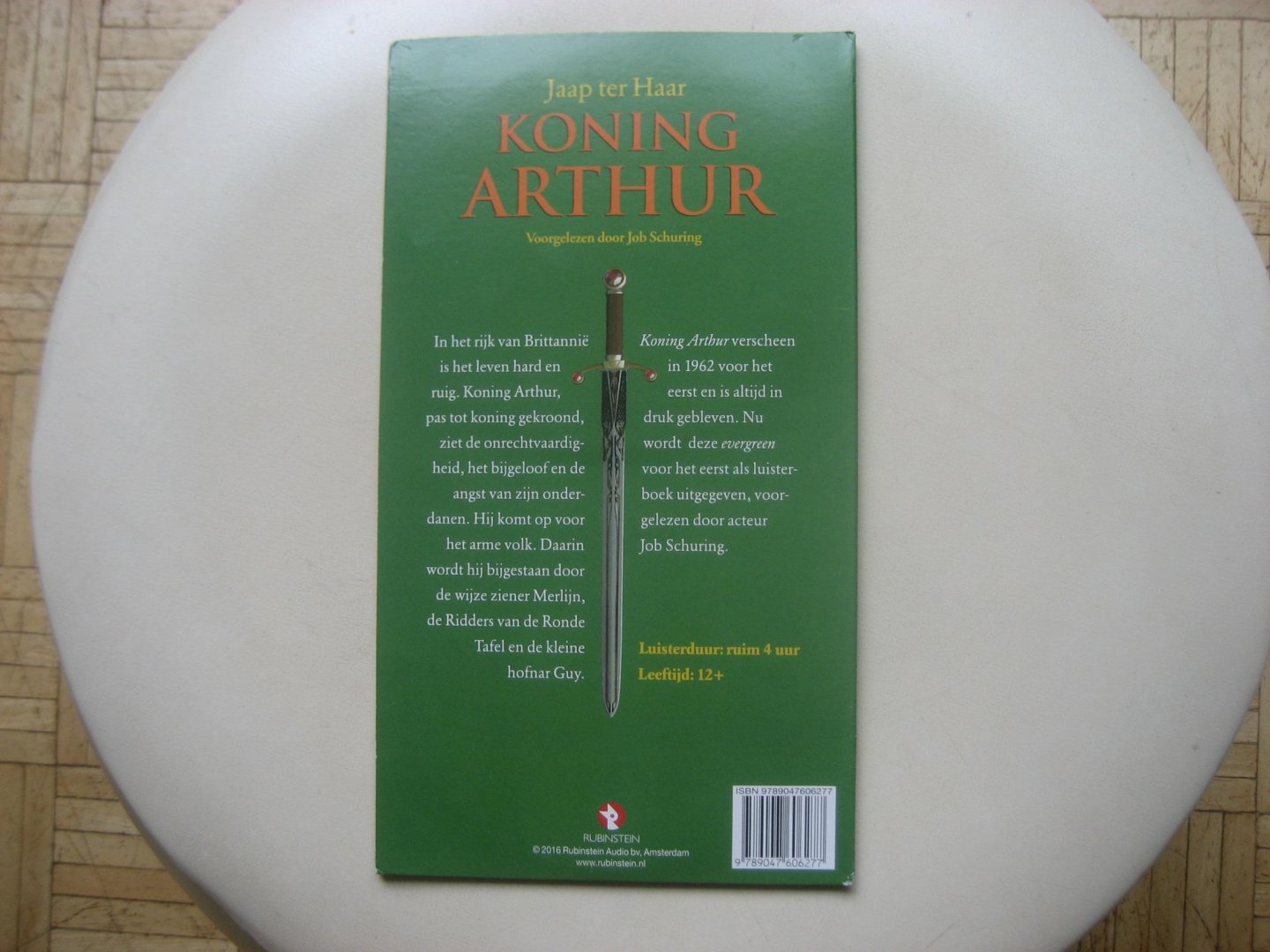 Jaap ter Haar - Koning Arthur  / 4 CD luisterboek voorgelezen door Job Schuring