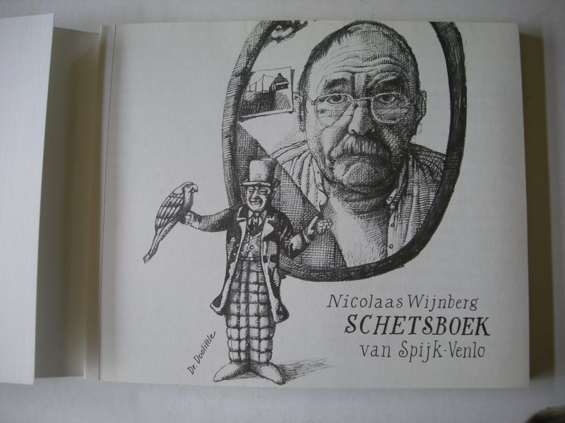 Wijnberg, Nicolaas - Schetsboek, 1938-1980. (Landschappen etc.begeleid door teksten etc.)