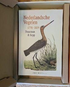 NOZEMAN, Cornelis & Christiaan SEPP - Nederlandsche Vogelen 1770-1829 - C. Nozeman & C. Sepp - Met inleiding en wetenschappelijke inhoudsopgave. [XL editie in draagbare doos].