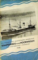 SMN - Brochure, Kampeerreis naar Noorwegen per Motorschip ''Tarakan'' 1935