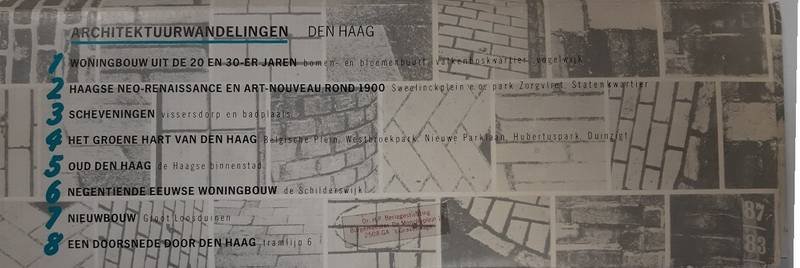 DEN HAAG. - Architectuurwandelingen Den Haag.
