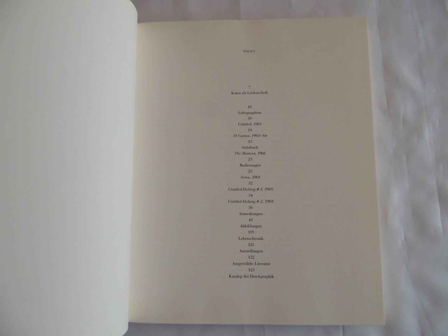 Gabriele Schor, Barnett Newman - Barnett Newman die Druckgraphik, 1961-1969