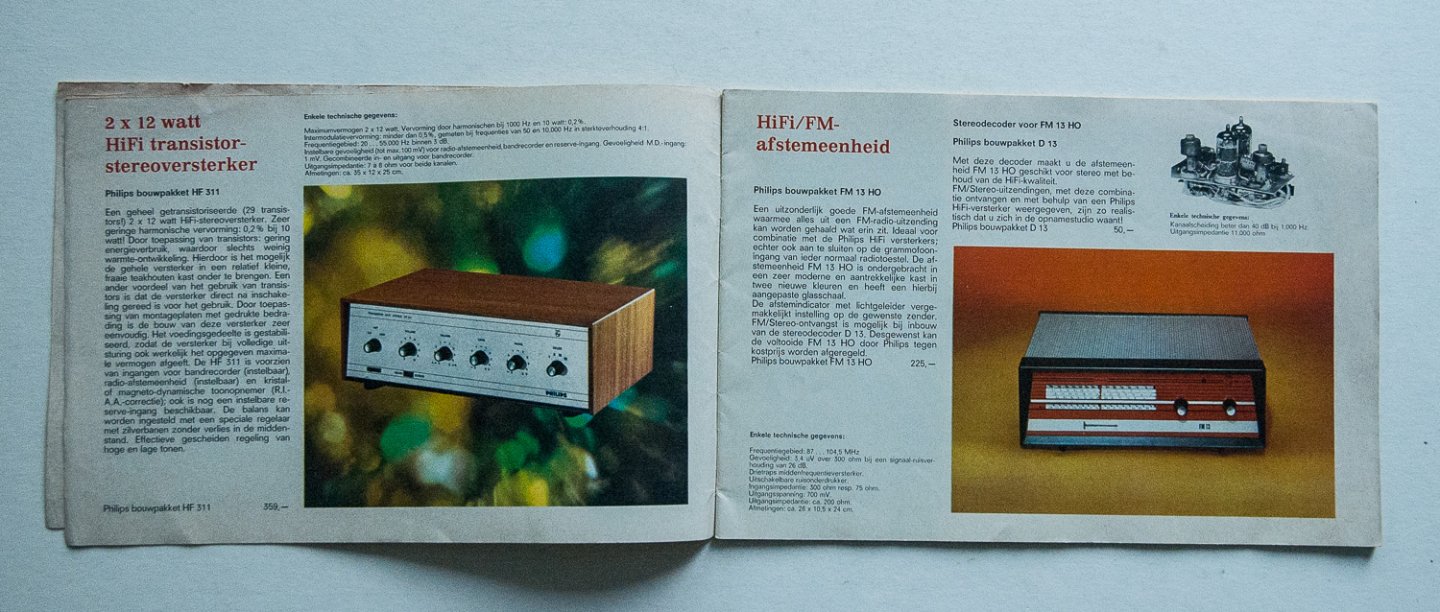 Philips Gloeilampenfabrieken Nederland n.v., Eindhoven - Philips  Hobbyskoop 1969/70 - voor hobbyisten van tien tot tachtig