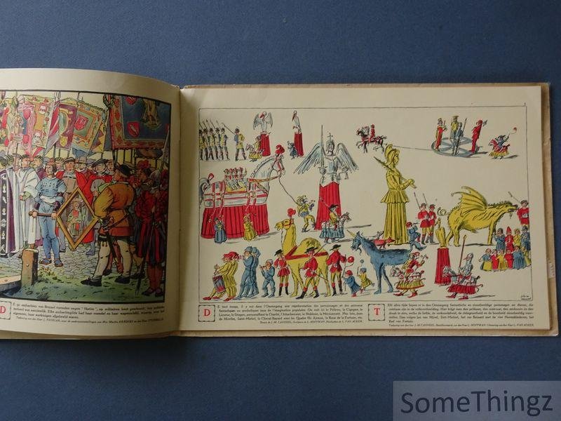 Marinus, Albert [edit.] - Ommegang, 1549-1930. Ommegang de Bruxelles : fêtes nationales du centenaire de l'indépendance, 1830-1930 : reconstitution historique du 16e siècle.