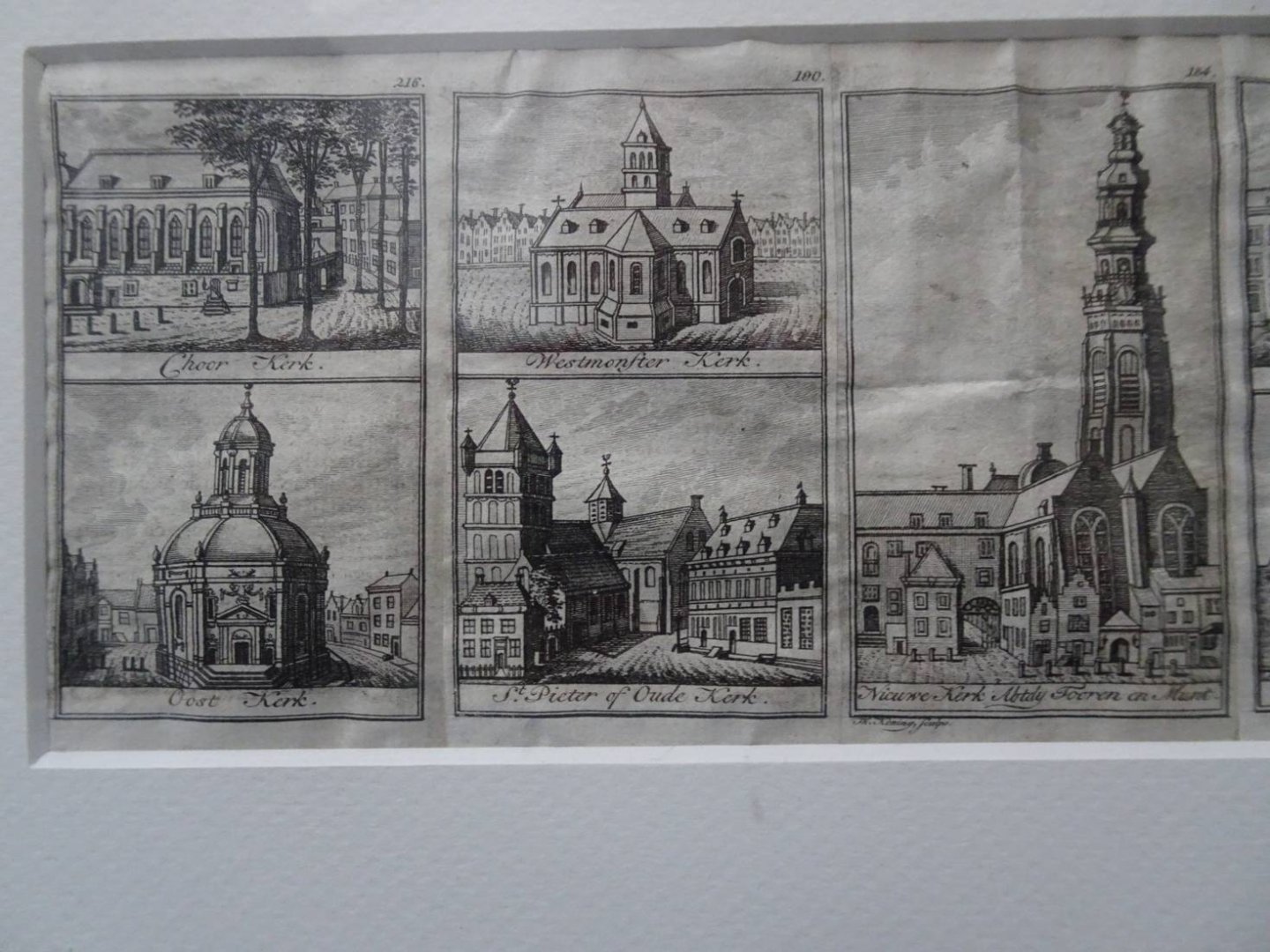 Middelburg. - De kerken van Middelburg.