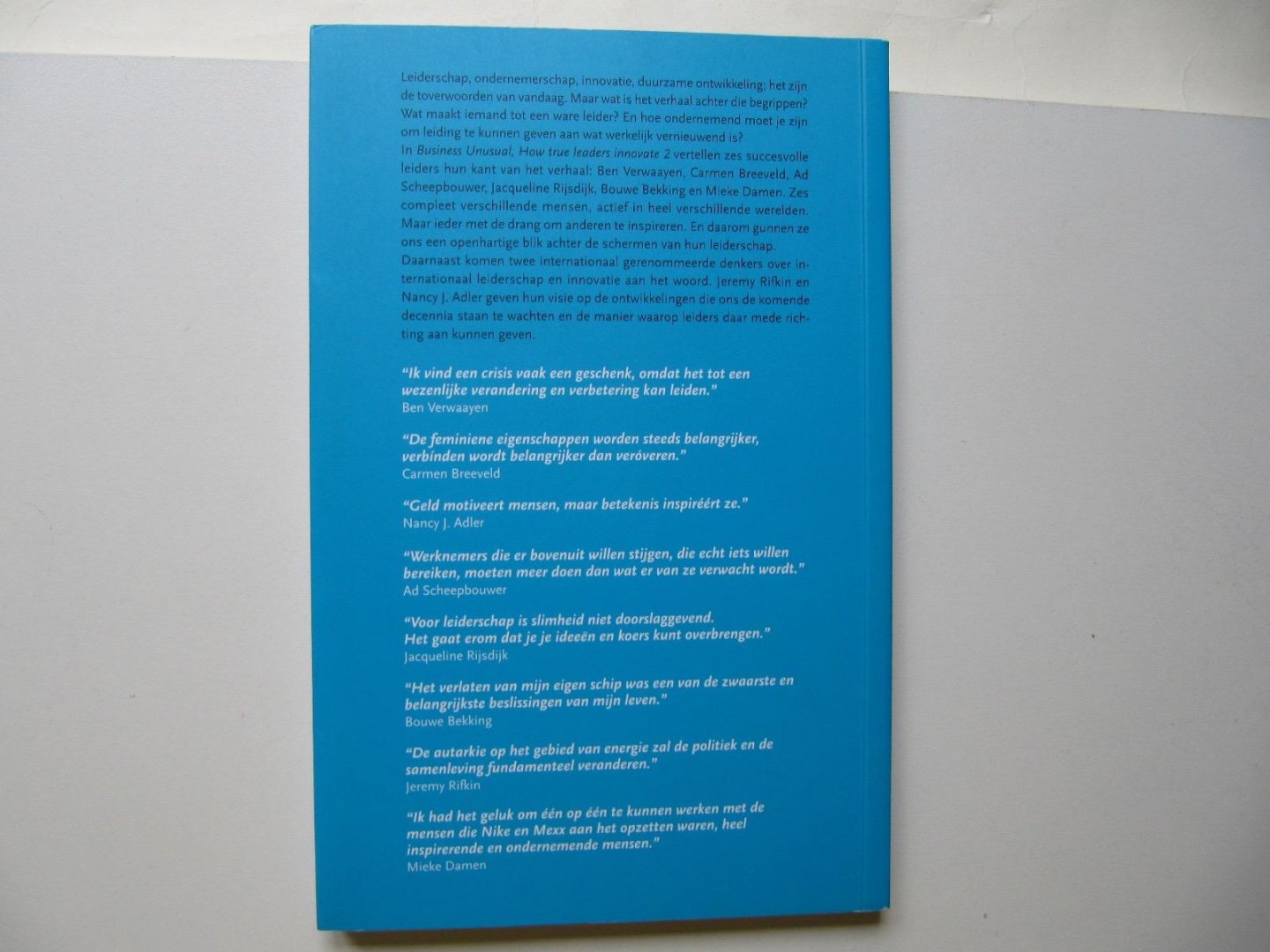 Redactie TSM-B.S. - Business Unusual, how true leaders innovate.