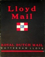 Rotterdam Lloyd - Lloyd Mail June 1938 Rotterdam lloyd