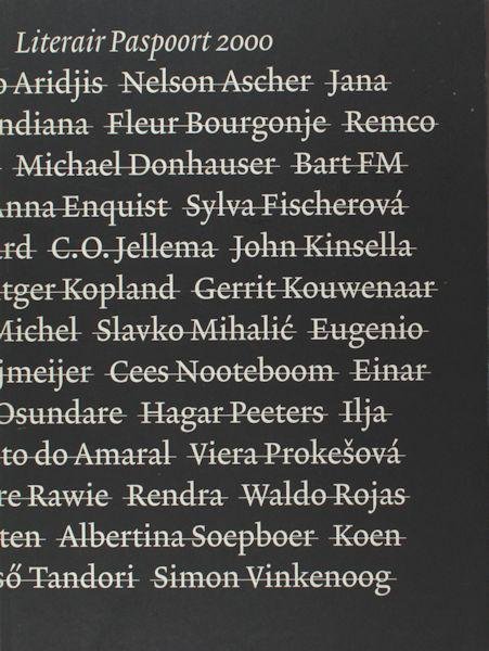 Simonis, Ferry e.a. (red.). - Literair Paspoort 2000.