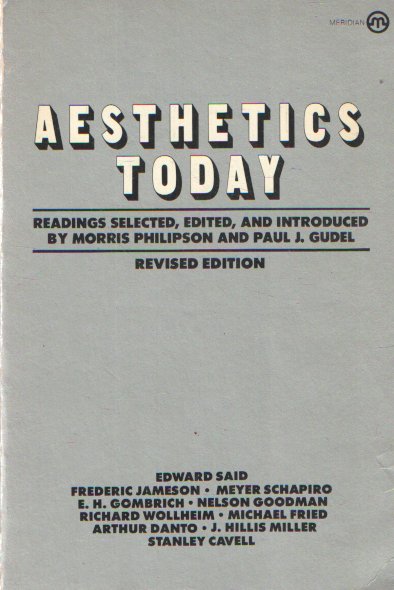 Philipson, Morris & Paul J. Gudel - Aesthetics today
