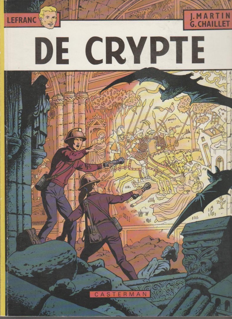 Martin,Jacques - Lefranc 9 de crypte