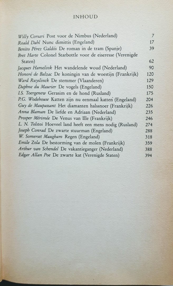 Galdós,B.P./ Balzac, H.de'Conrad, J.(e.a.) - Verhalen omnibus