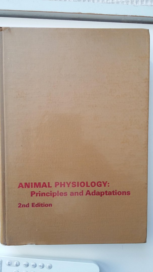 Gordon, Malcolm S. - Animal Pysiology: Principles and adaptation