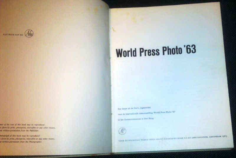 Graftdijk, Klaas (Stichting World Press Photo) - World Press Photo '63