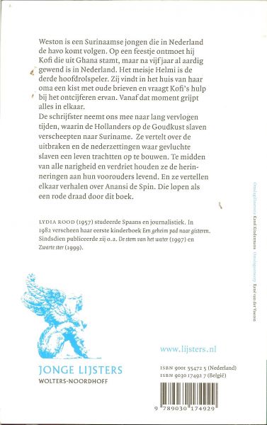 Rood Lydia .. Omslagillustraties Karel Kindermans .. Omslagontwerp Rene  van der Vooren - Anansi'S Web