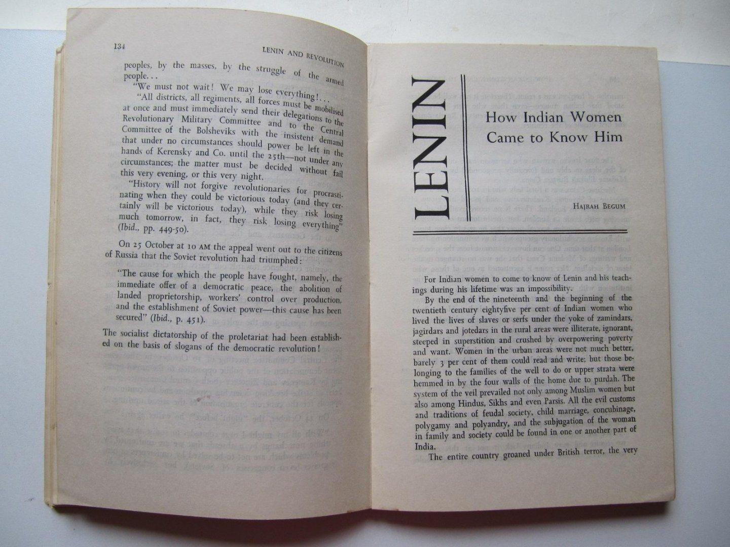 G. Adhikari - M. Rao - Mohit Sen - Lenin and India