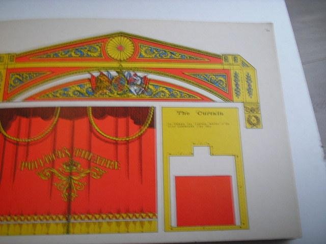 Pollock, Speaight & Powis - The Victoria . An original Pollock´s Toy theatre with Cinderella & R.L. Stevenson´s Essay, Penny Plain, Twopence coloured