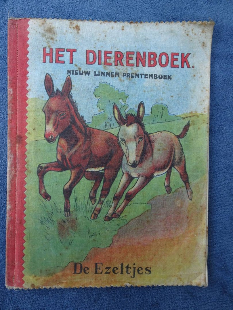 N.n.. - Het Dierenboek. Nieuw linnen prentenboek.