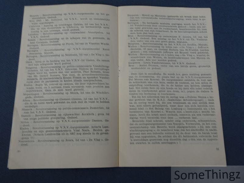 Dillen, Karel. - Theo Brouns en de terreur in Limburg.