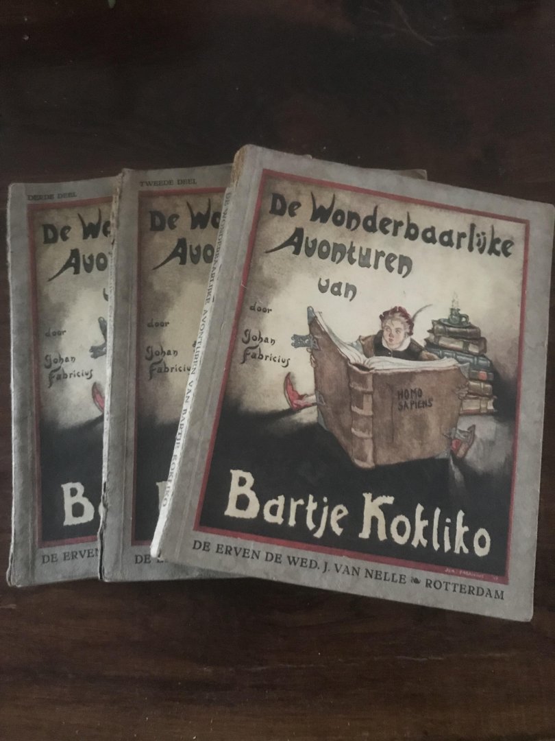 Fabricius, Johan - De Wonderlijke Avonturen van Bartje Kokliko (DEEL 1, 2 en 3)