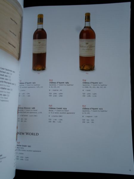 Catalogus Borobudur Auction - Fine and rare Wine