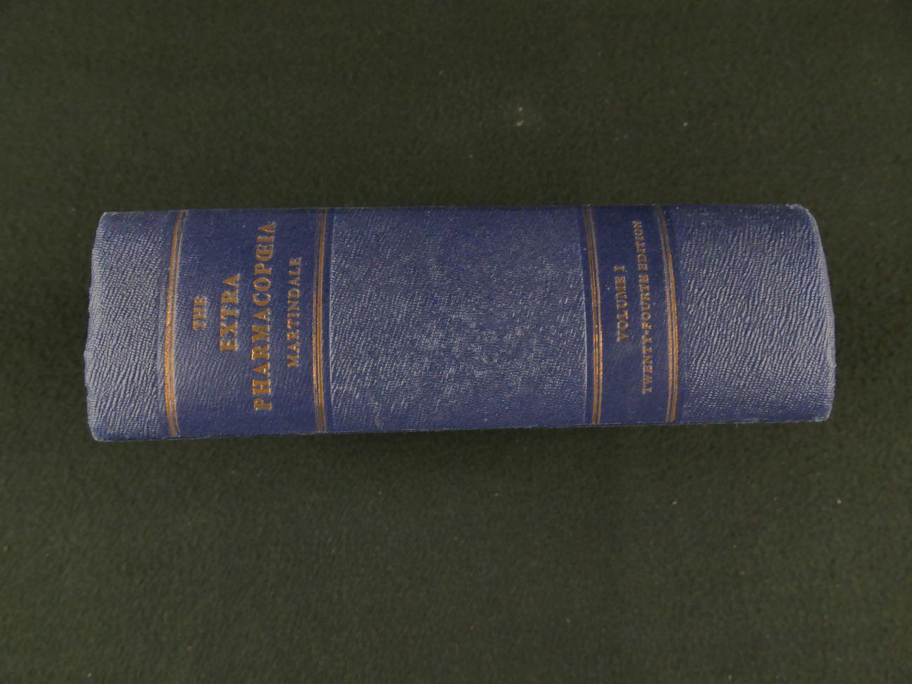 Martindale - The extra pharmacopoeia volume 1 twenty-fourth edition